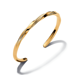 PANDORA ESSENCE pozlacený pevný náramek 563869C00
