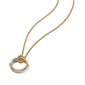 PANDORA ESSENCE pozlacený náhrdelník 363882C00