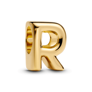 PANDORA pozlacený korálek písmeno R 763964C00